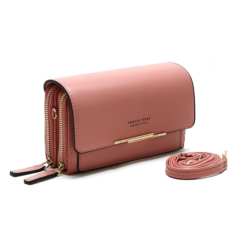 Women Ladies Crossbody Wallet Leather Phone Purse Clutch Card Holder Handbag