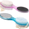 2 Pack Pedicure Paddle Kit 4 in 1 Tool with Pumice Stone for Feet Hand Toe Nail