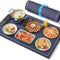 Food Warming Mat Electric Tray – 6 Temperature & 5 Timer Settings, Fast Heating Silicone, Child Lock, Easy to Clean & Roll Up, Customizable 