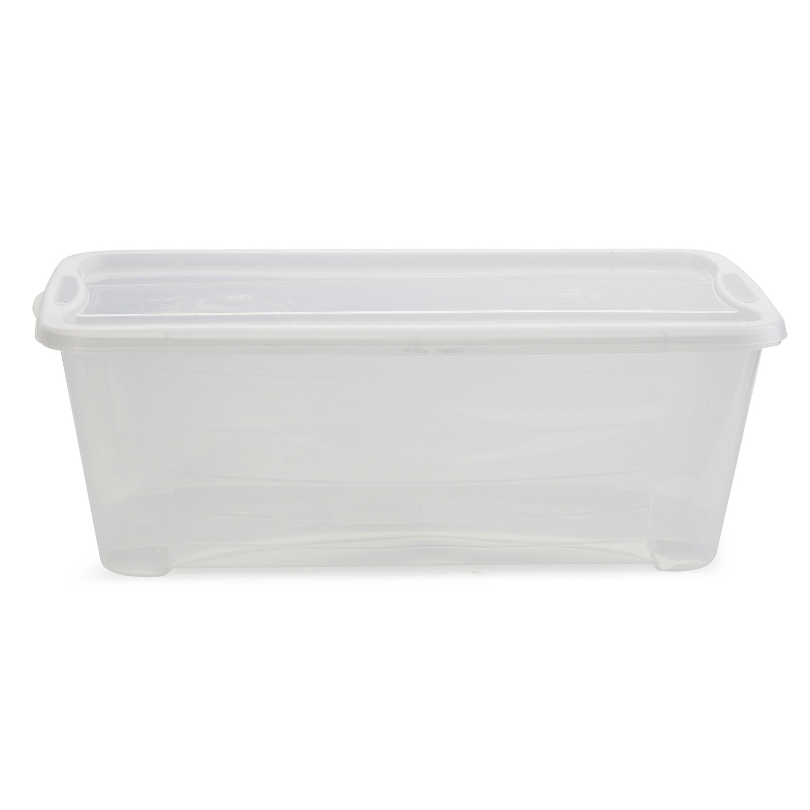 Life Story 6L Shoe and Closet Storage Box Stacking Containers, Clear (20 Pack)