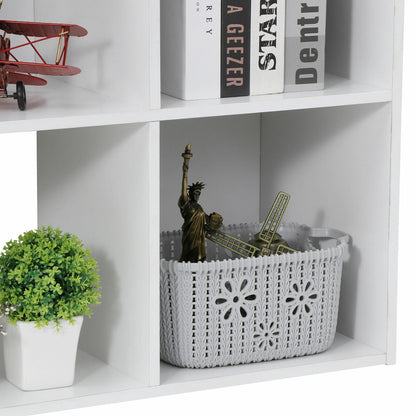 yarn storage Storage Cabinet with Adjustable Shelves - Space Saving 9-Cube Organizer for Bedroom, Living Room & Office