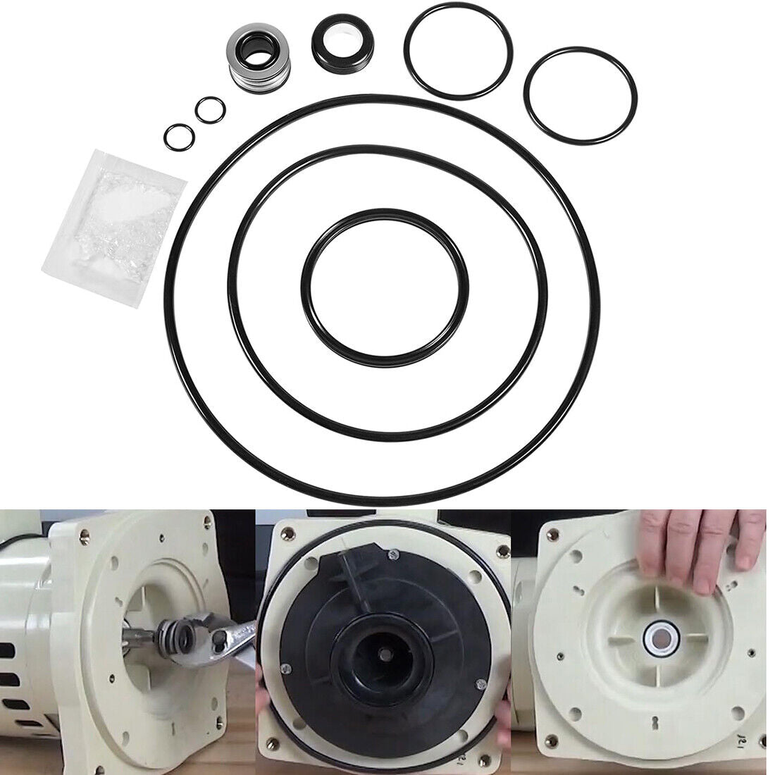 Pentair SuperFlo O-Ring Repair Kit Supermax 78 Pool Pump Gasket Seal O-Ring Rebuild Repair Kit