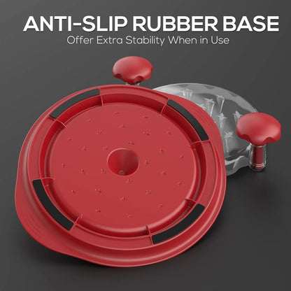 Large Chicken Shredder Tool Twist Meat Shredding Machine Handles Non-Slip No BPA