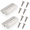 Stainless Steel Cooler Hinges – Heavy-Duty Replacement for Igloo Ice Chests, Durable Metal Hinges for 25-165 Qt Coolers, Rust-Resistant & Easy Install