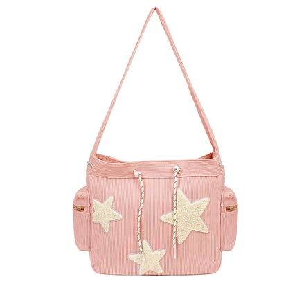 Star Tote Hobo Bag Women Aesthetic Messenger Cute Bag Handbag Large Capacity Tot