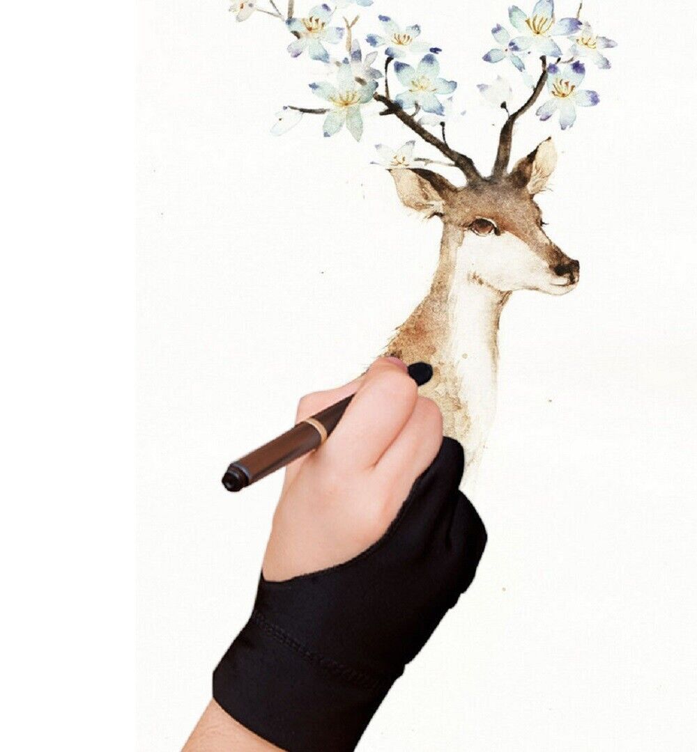 Artist'S Two-Finger Glove-Anti-Fou
