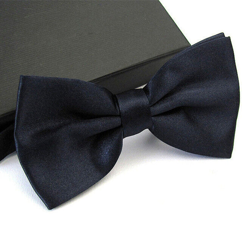 Mens Bow Tie Pre-Tied Adjustable Tuxedo Bowtie for Wedding Prom Suit | Fashion Novelty Necktie | Formal Wear Accessory | Gift for Him