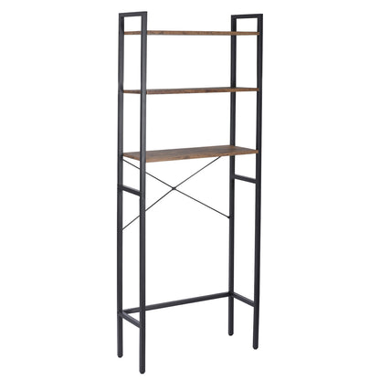 3-Tier Bathroom Storage Shelf over Toilet Rack Organizer Freestanding Shelving