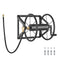 Wall Mounted Garden Hose Reel 200Ft 5/8 in Manual Hose Winder Brass Fitting