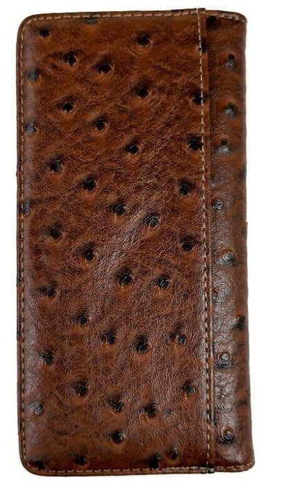Cross Praying Cowboy Men Wallet Western Bifold Check Book Style W011-27 Brown