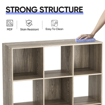 9-Cube Closet Organizer Storage Shelves save Space Bookshelves Home Sturdy