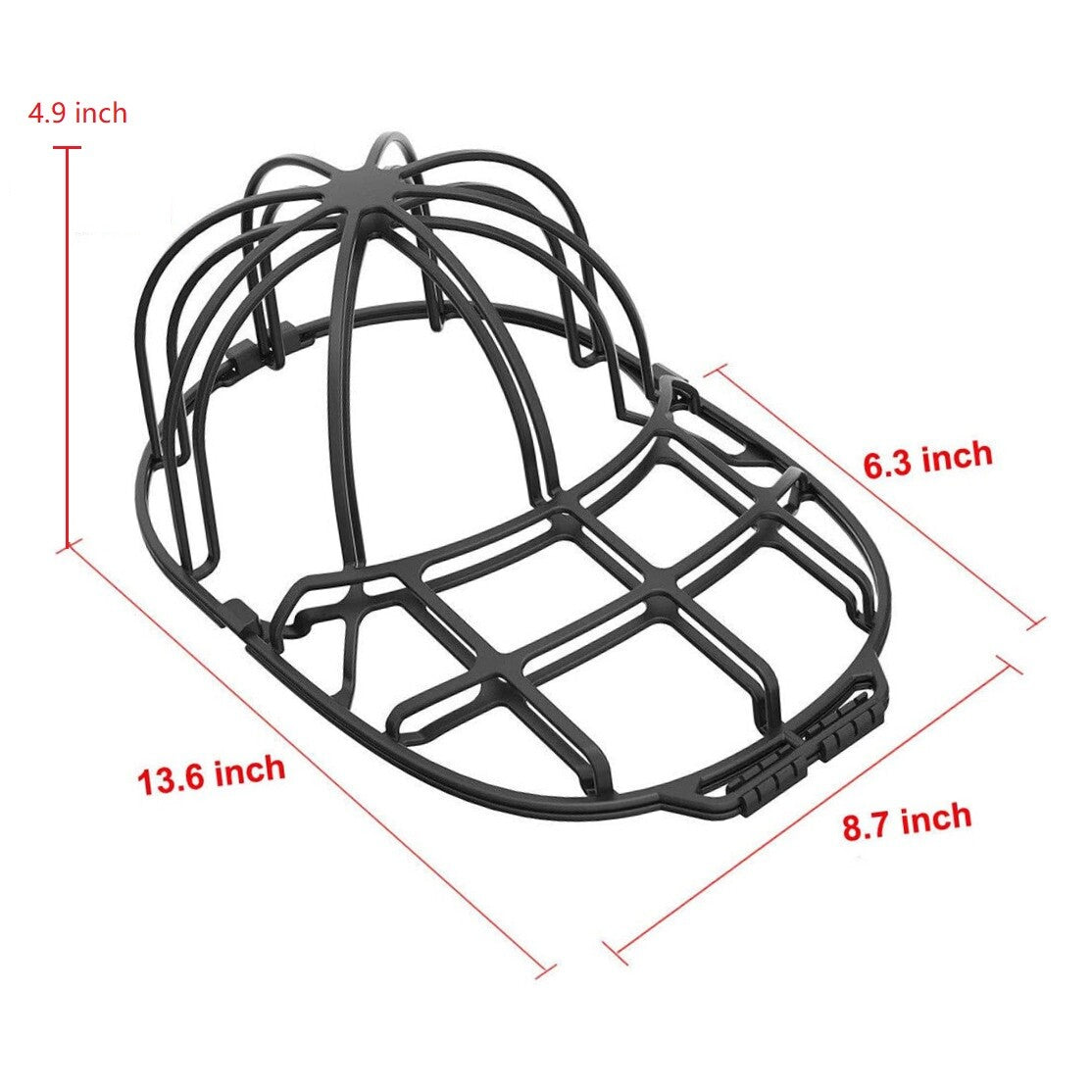 1-4Pack Hat Washer Baseball Hat Cleaner Cap Washer Hat Washing Cage Holder Frame