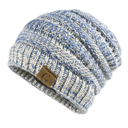 Women'S Men Knit Slouchy Baggy Beanie Oversize Winter Hat Ski Fleece Slouchy Cap