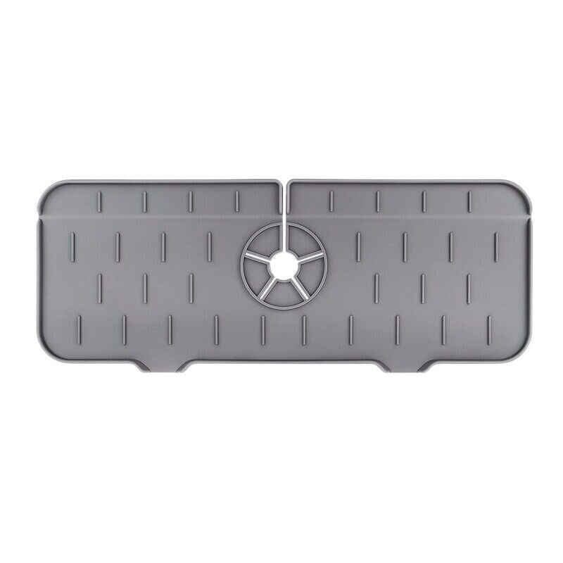 Silicone Sink Faucet Splash Guard, Faucet Absorbent Mat, Kitchen Sink Faucet Mat