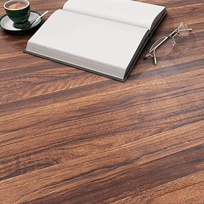 Walnut Wood Contact Paper Peel and Stick | Wood Grain Vinyl Wrap for Cabinets, Countertops, Walls, Furniture | DIY Home Decor & Shelf Liner 17.7"x120"