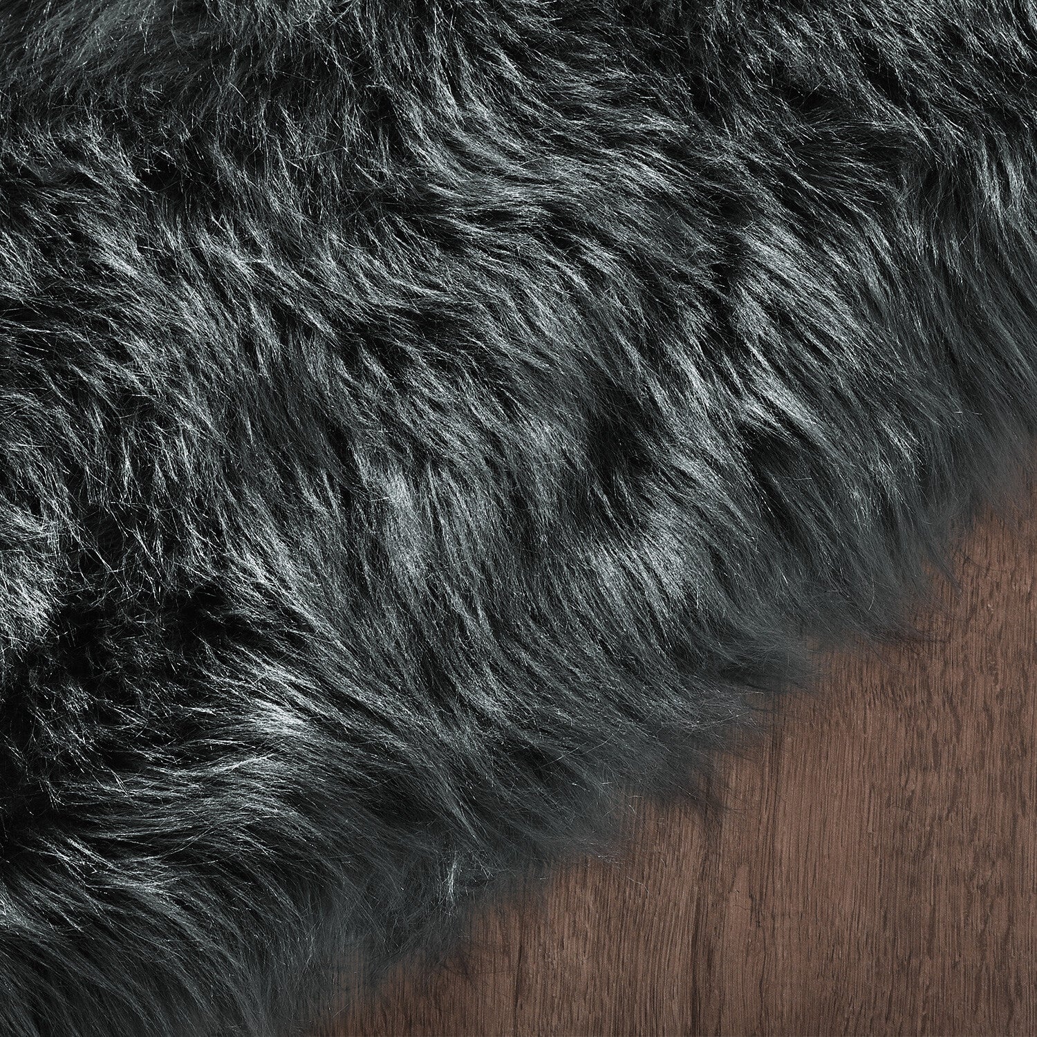 Faux Fur Sheepskin Fluffy Area Rugs round Shaggy Carpet for Bedroom Living Room