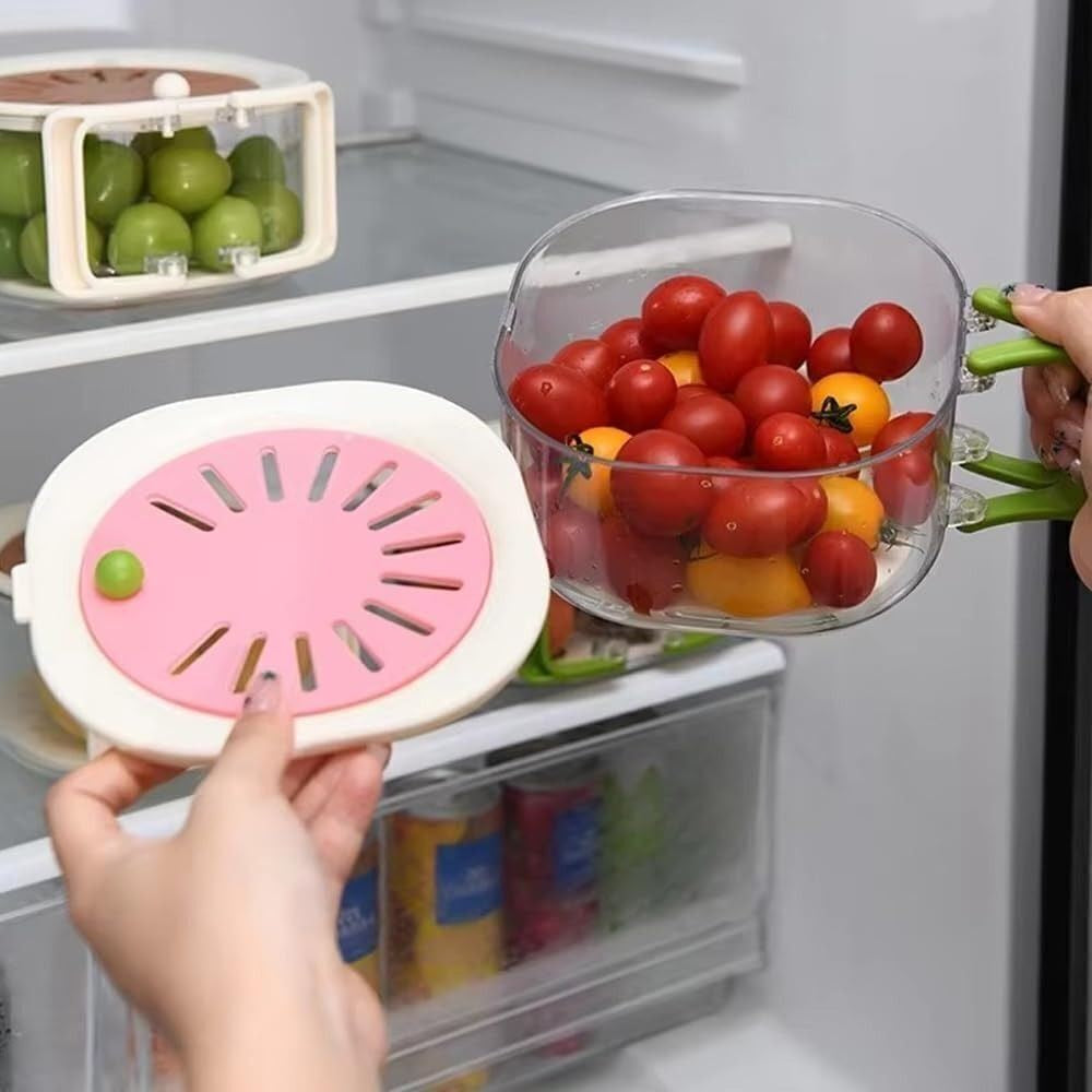 2-In-1 Draining and Preservation Basket Multifunctiona