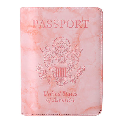 Slim Leather Travel Passport Wallet Holder RFID Blocking ID Card Case Cover US