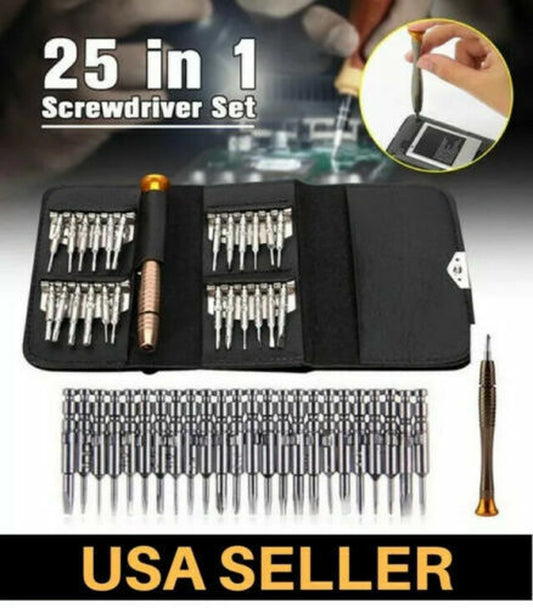 Watchmakers Professional Eyeglasses Watch Screwdriver Precision Repair Tools Set