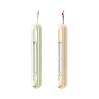 2 in 1 Needle Threader Seam Ripper Double-End Sewing Tool DIY Cross Stitch Craft
