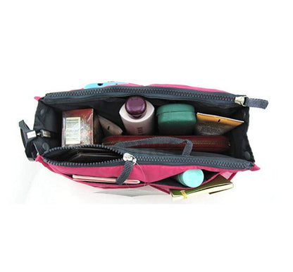 Women's Travel Purse Organizer Insert – Multi-Pocket Tote Handbag Liner for Easy Bag Swap, Lightweight Storage for Essentials, Makeup & Accessories