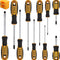 Magnetic Screwdriver Set 11PCS – Heat-Treated CR-V Steel, Ergonomic Non-Slip Handles, Rustproof Tips, Perfect for DIY, Repair & Everyday Use!