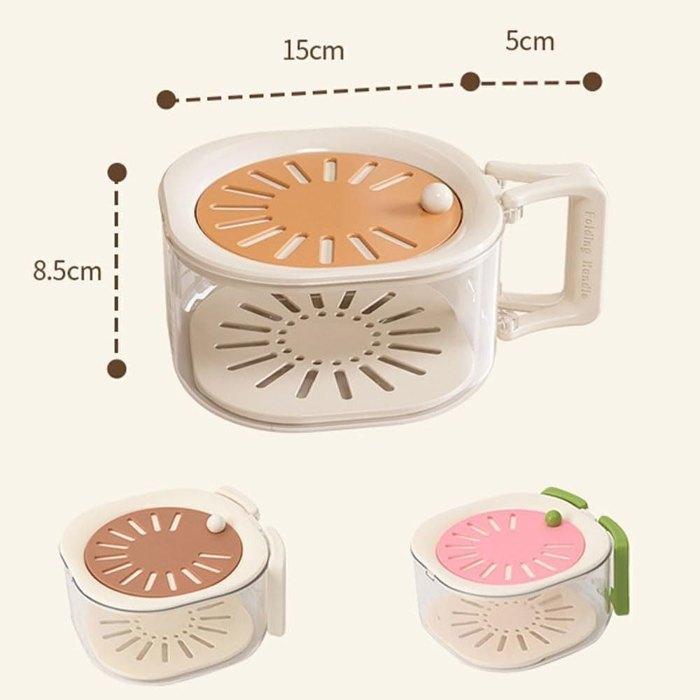 2-In-1 Draining and Preservation Basket Multifunctiona