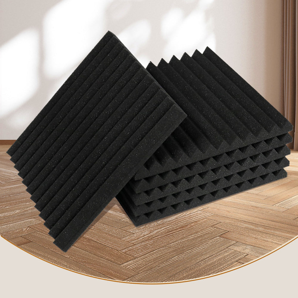 Foam Home, Premium Acoustic Foam Panels - Soundproofing, Noise Reduction & Easy Install | Studio, Home, & Office