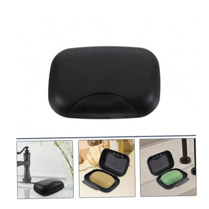 2Pcs Soap Box Holder, Portable Plastic Travel Case – Leak-Proof Soap Dish for Bathroom & Shower, Compact & Durable Travel Accessory for Home & On-the-Go!