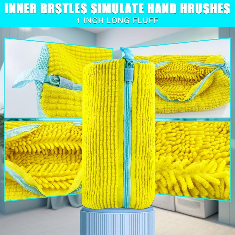 2Pcs Shoes Laundry Bag Shoe Washing Machine Cleaning Bag for Sneaker Tennis Shoe
