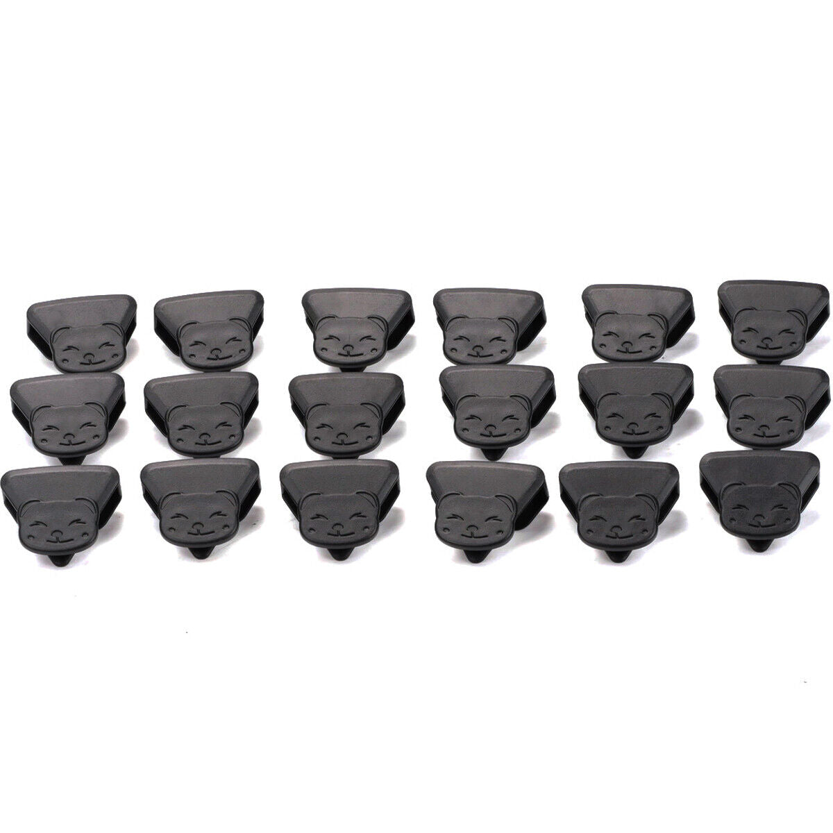 love hanger 18Pcs Space Triangles Clothes Hanger Connectors Hooks for Organizer Closet Space-Saving Hanger 