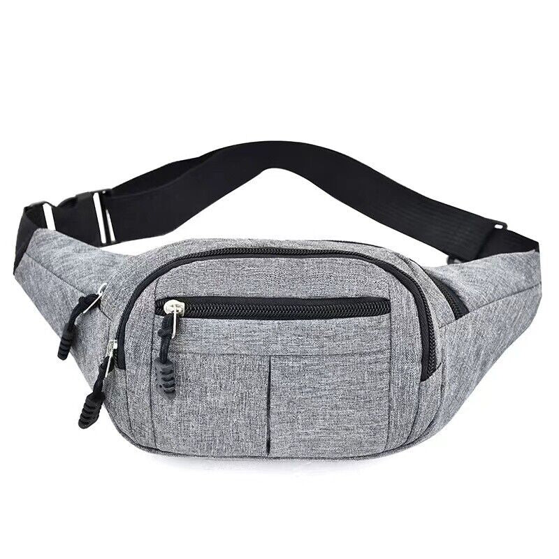 Fanny Pack Waist Bag Men Women Shoulder Hip Belt Bum Sport Travel Waterproof