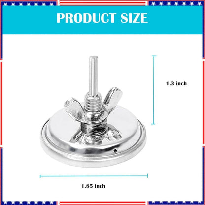1.8" Lid Temperature Gauge for Charbroil Grill Thermometer Replacement