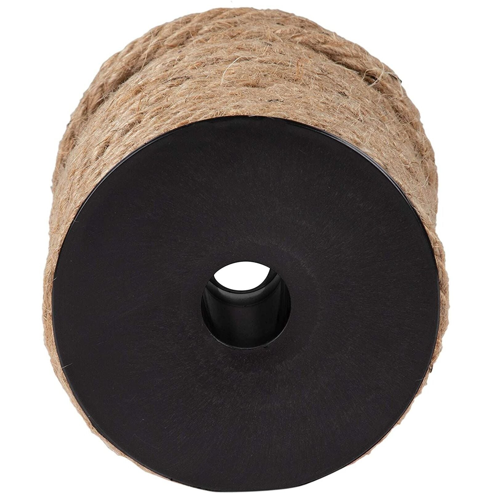 100 Feet 5Mm Thick Twisted Nautical Rope for Crafts and Gift Wrapping Brown)