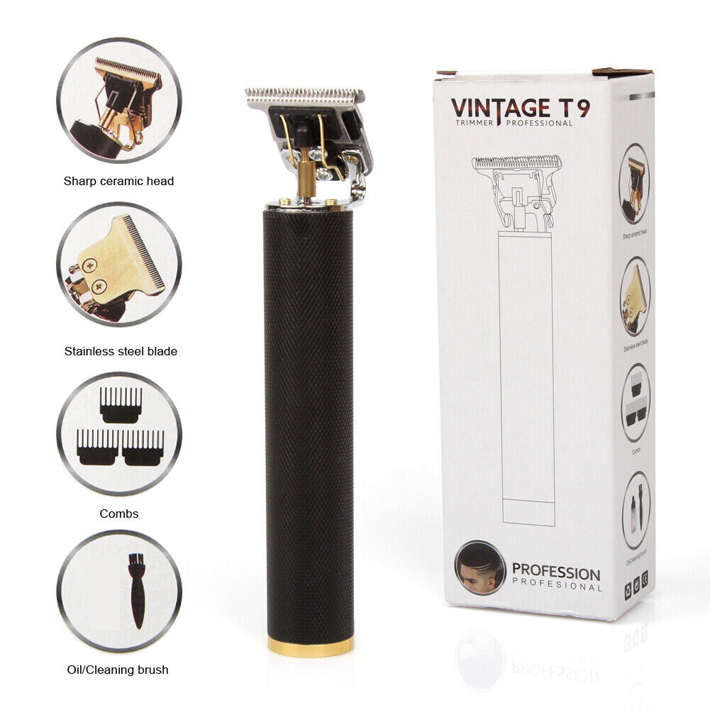 Barber Essential: Professional Cordless Hair Clippers & Beard Trimmer – Precision Shaver for Fades, Line-Ups & Home Cuts | TikTok Grooming Find