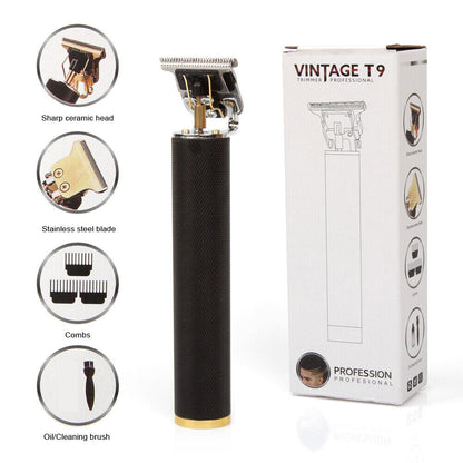 Barber Essential: Professional Cordless Hair Clippers & Beard Trimmer – Precision Shaver for Fades, Line-Ups & Home Cuts | TikTok Grooming Find