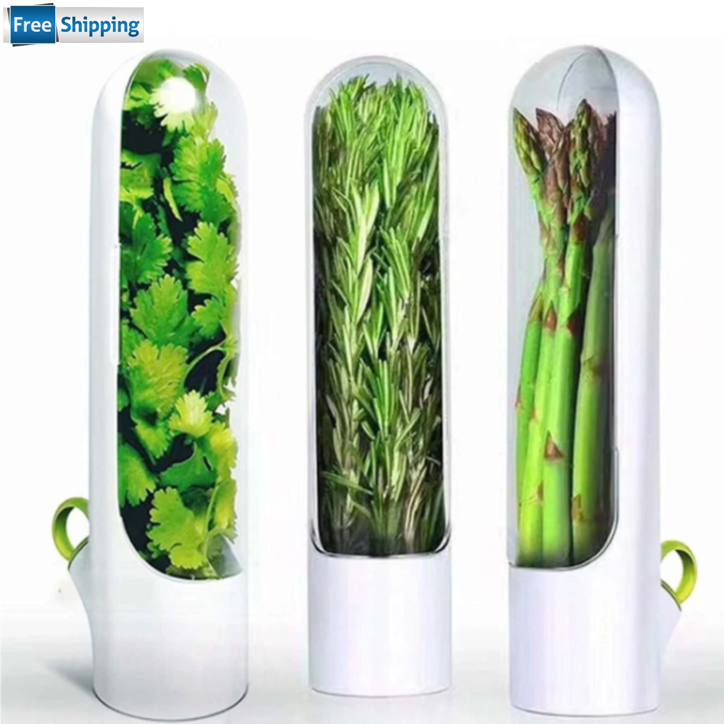 Herb Saver for Refrigerator Pod Containers for Fresh Vegetables Keeper (1 Pc)