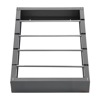 VEVOR Wire Spool Rack 4Adjustable Rods Spool Holder Wall Mounted 150Lbs Capacity
