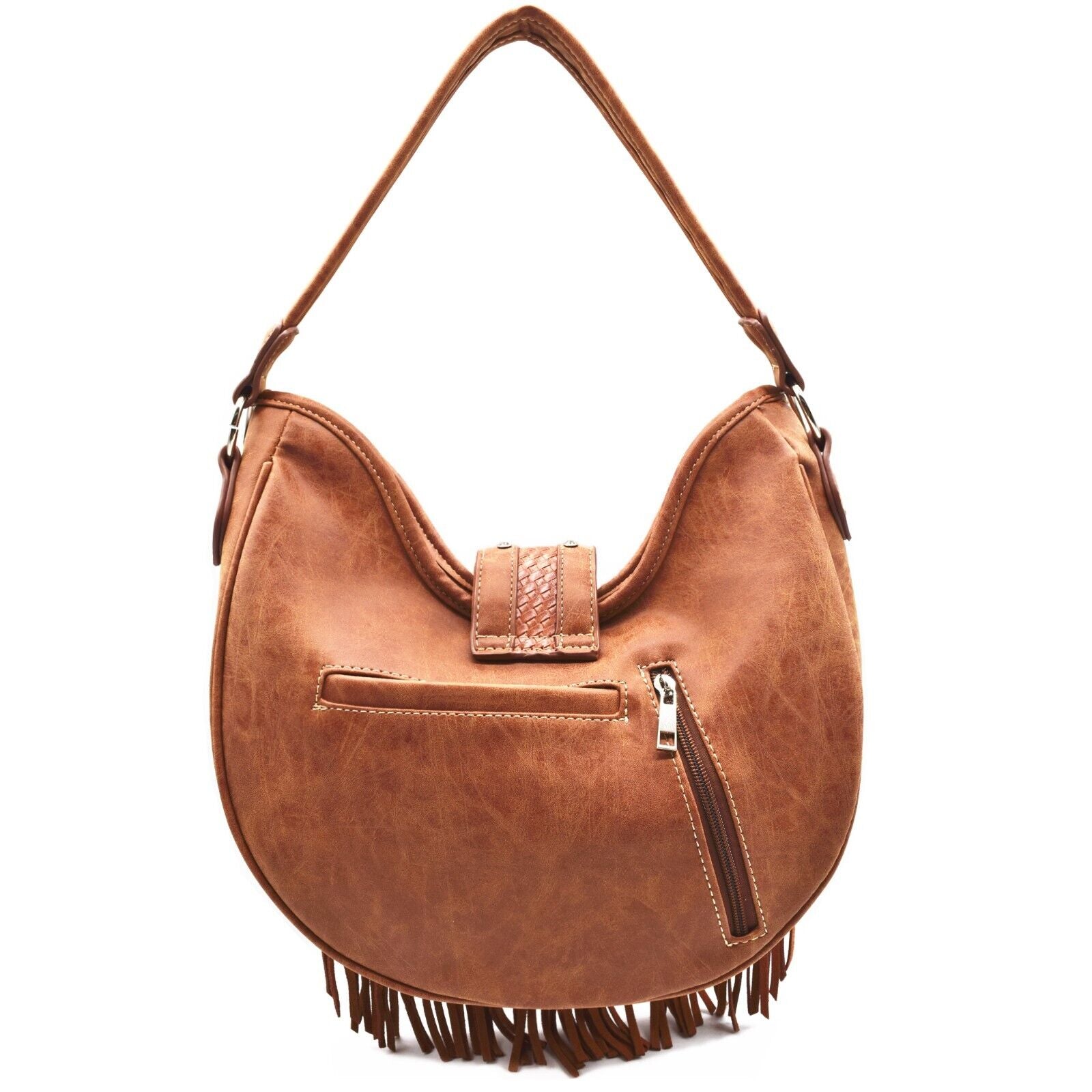 Western Style Purse & Wallet Set –Vegan Leather Shoulder Bag with Concealed Carry Pocket, Phone Pocket & Adjustable Strap –Trendy & Functional Handbag