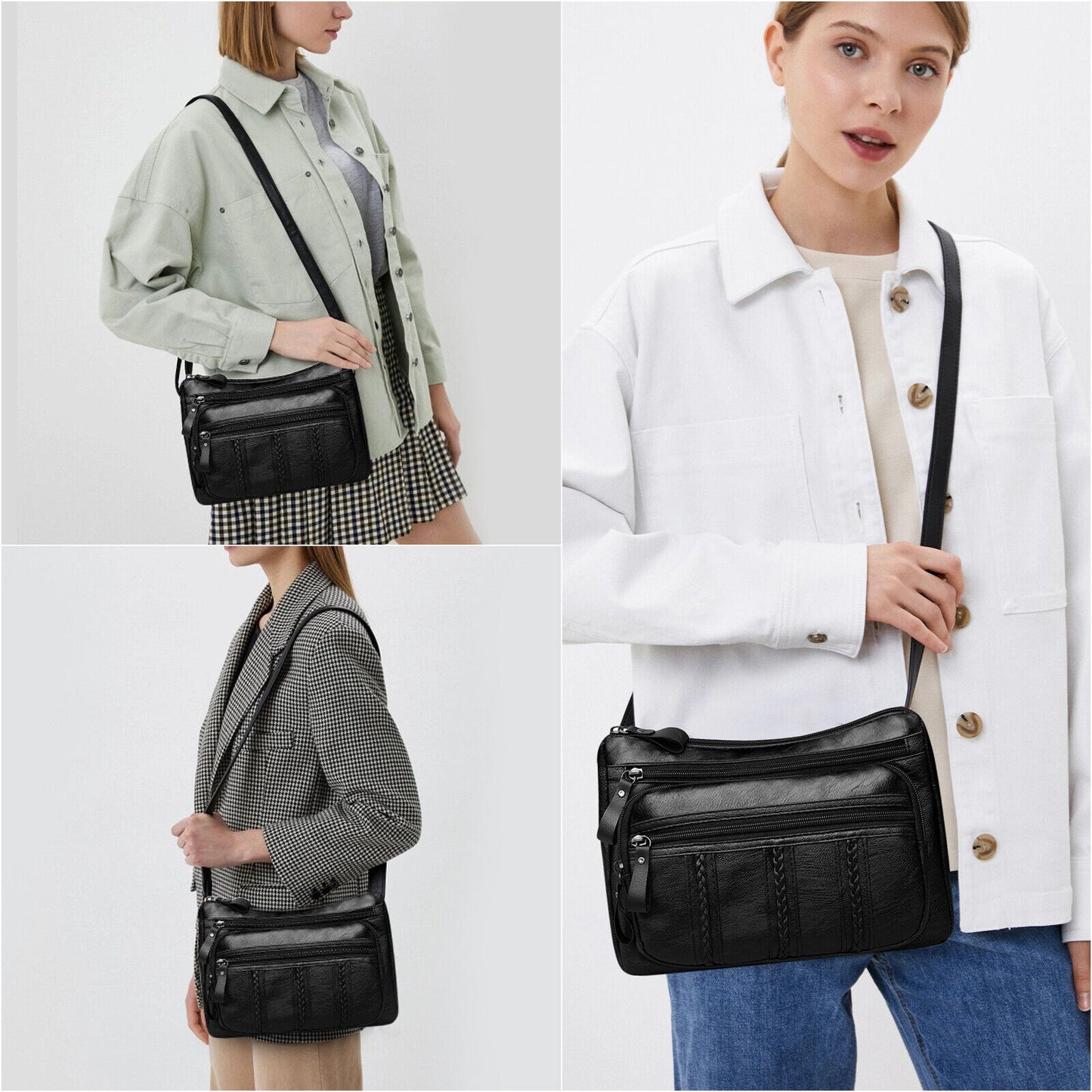 Women’s Crossbody Phone Purse – Large Wallet Shoulder Bag & Pouch in One | Holds Phone, Cards, Cash | TikTok Viral Everyday Bag for On-the-Go Style