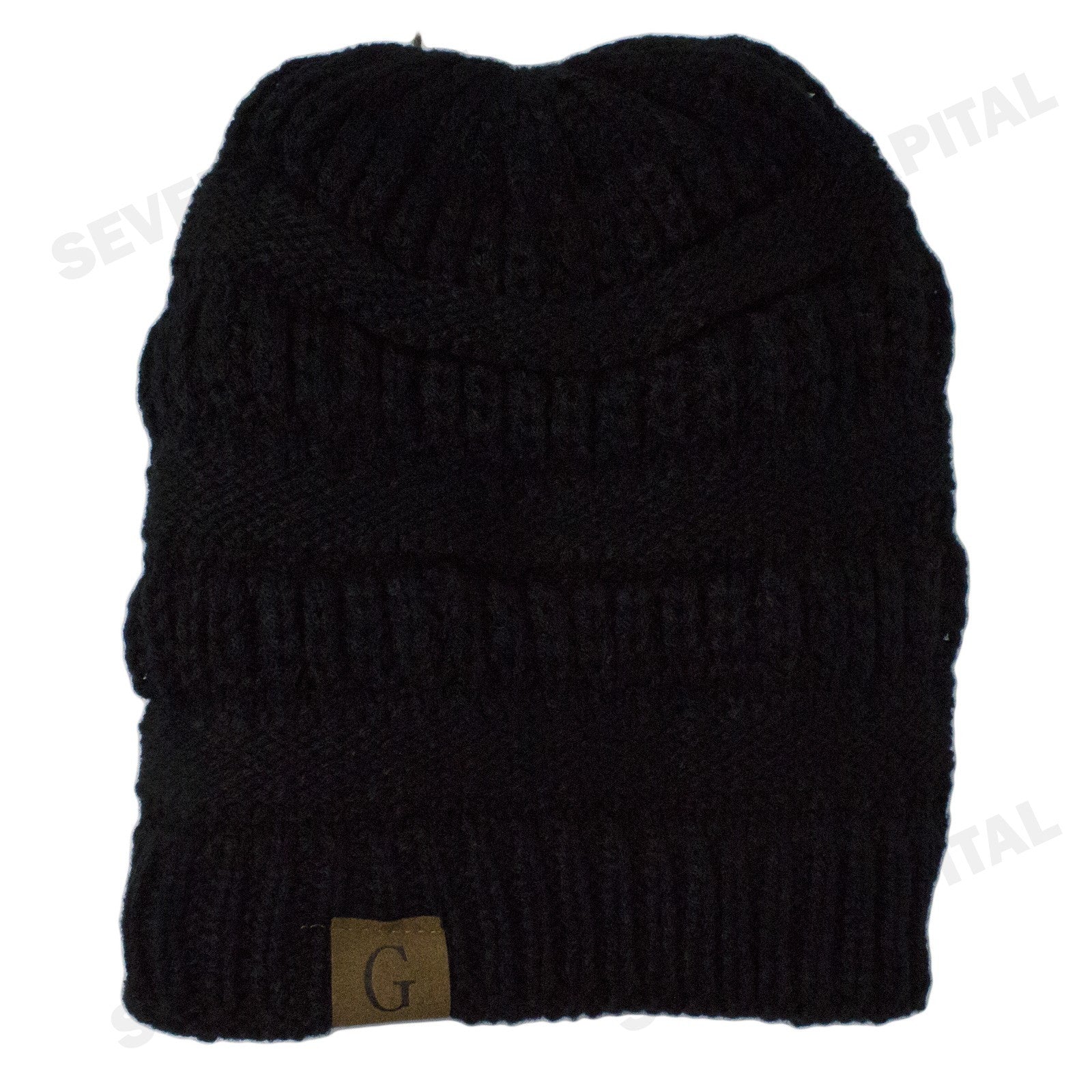 Women'S Men Knit Slouchy Baggy Beanie Oversize Winter Hat Ski Fleece Slouchy Cap