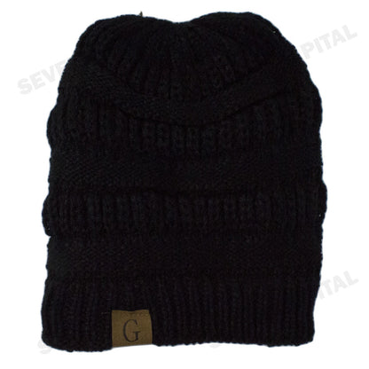 Women'S Men Knit Slouchy Baggy Beanie Oversize Winter Hat Ski Fleece Slouchy Cap