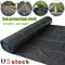 Premium Weed Control Geotextile Fabric, Heavy Duty Weed Barrier Fabric Ground Cover - 3.2oz Woven Polyethylene, UV Resistant, Garden Landscaping Mat