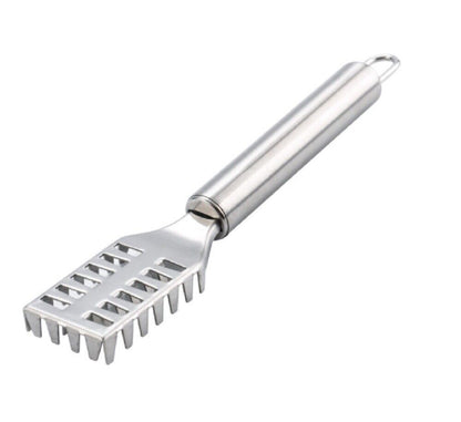 Stainless Steel Fish Scaler Brush - Efficient Scales Scraper, Skin Remover Tool