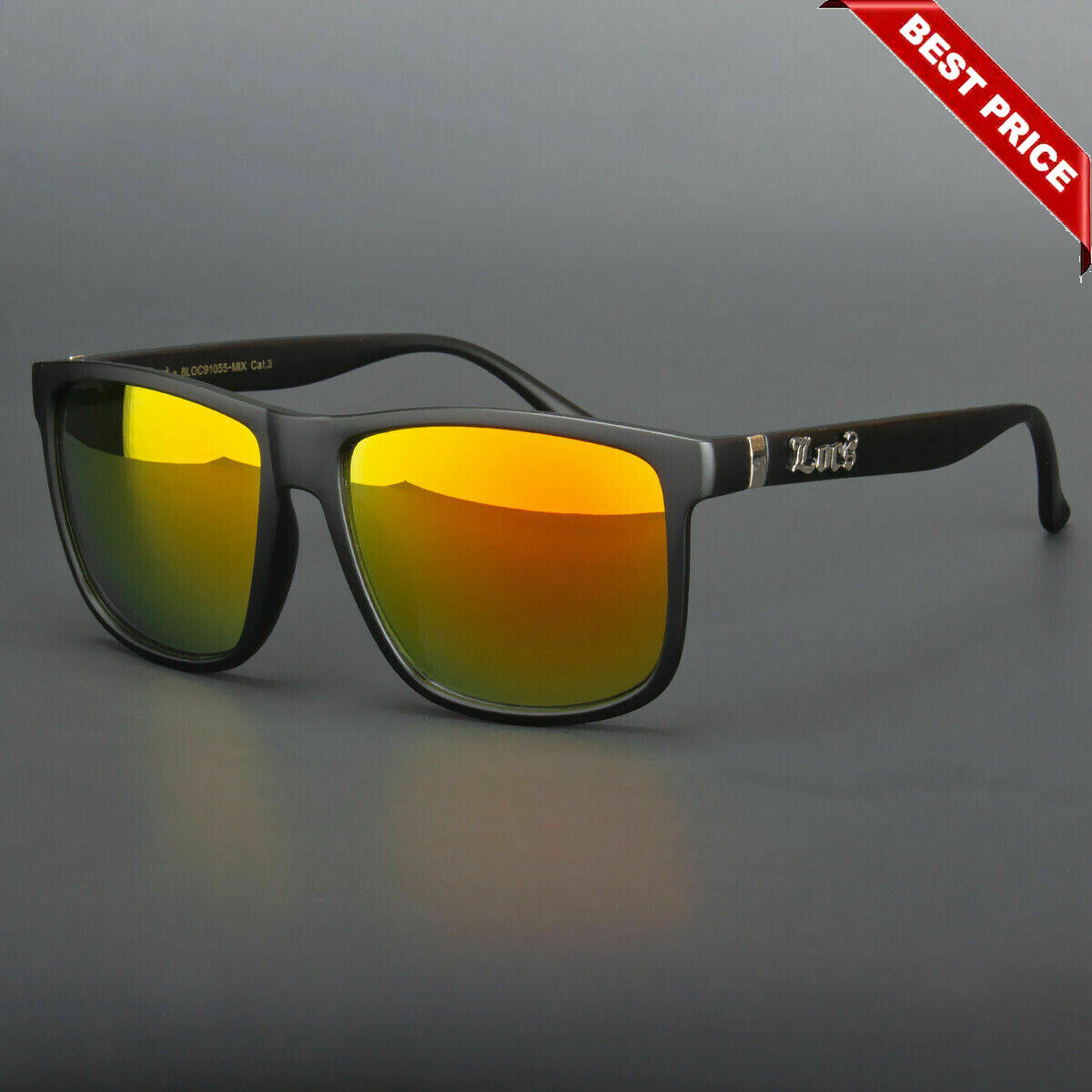 New Square Retro Sunglasses Men Classic Sun Block Unisex US Sameday Shipping