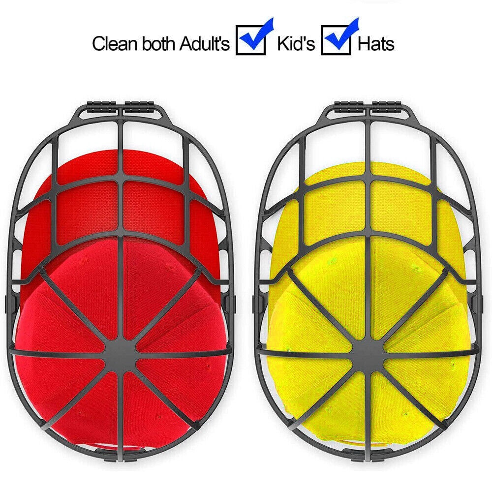 1-4Pack Hat Washer Baseball Hat Cleaner Cap Washer Hat Washing Cage Holder Frame