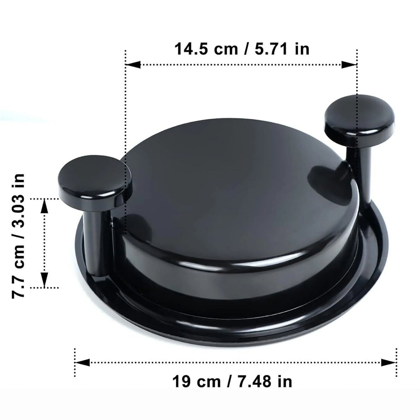 Large Chicken Shredder Tool Twist Meat Shredding Machine Handles Non-Slip No BPA