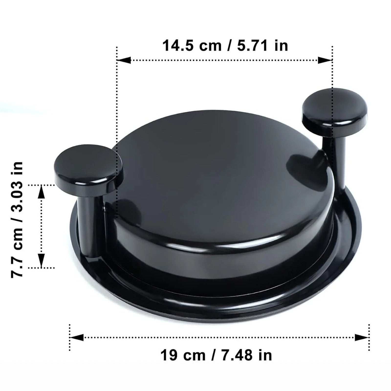Large Chicken Shredder Tool Twist Meat Shredding Machine Handles Non-Slip No BPA