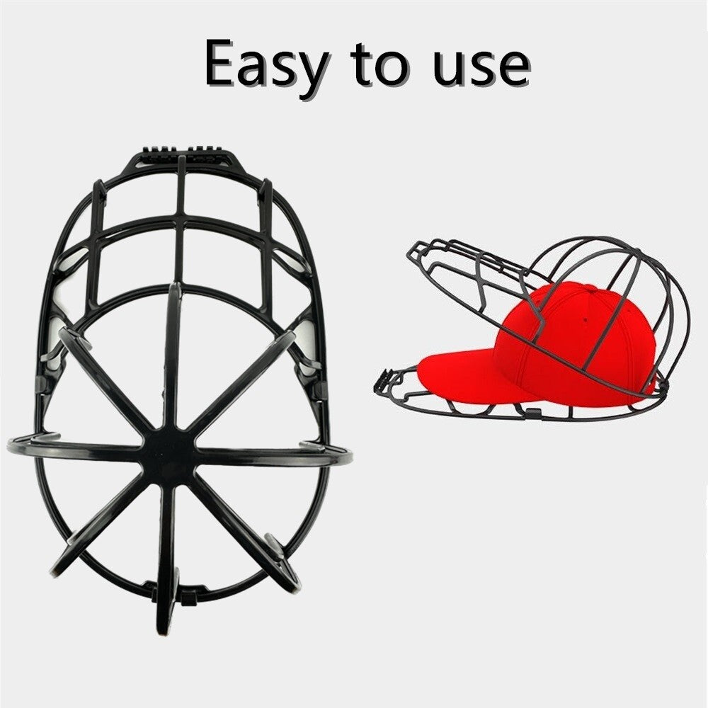 1-4Pack Hat Washer Baseball Hat Cleaner Cap Washer Hat Washing Cage Holder Frame