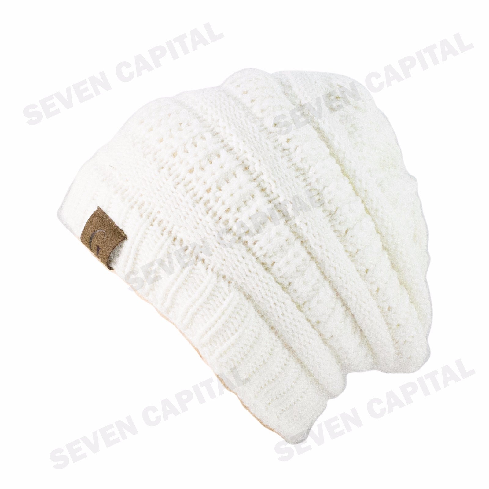 Women'S Men Knit Slouchy Baggy Beanie Oversize Winter Hat Ski Fleece Slouchy Cap